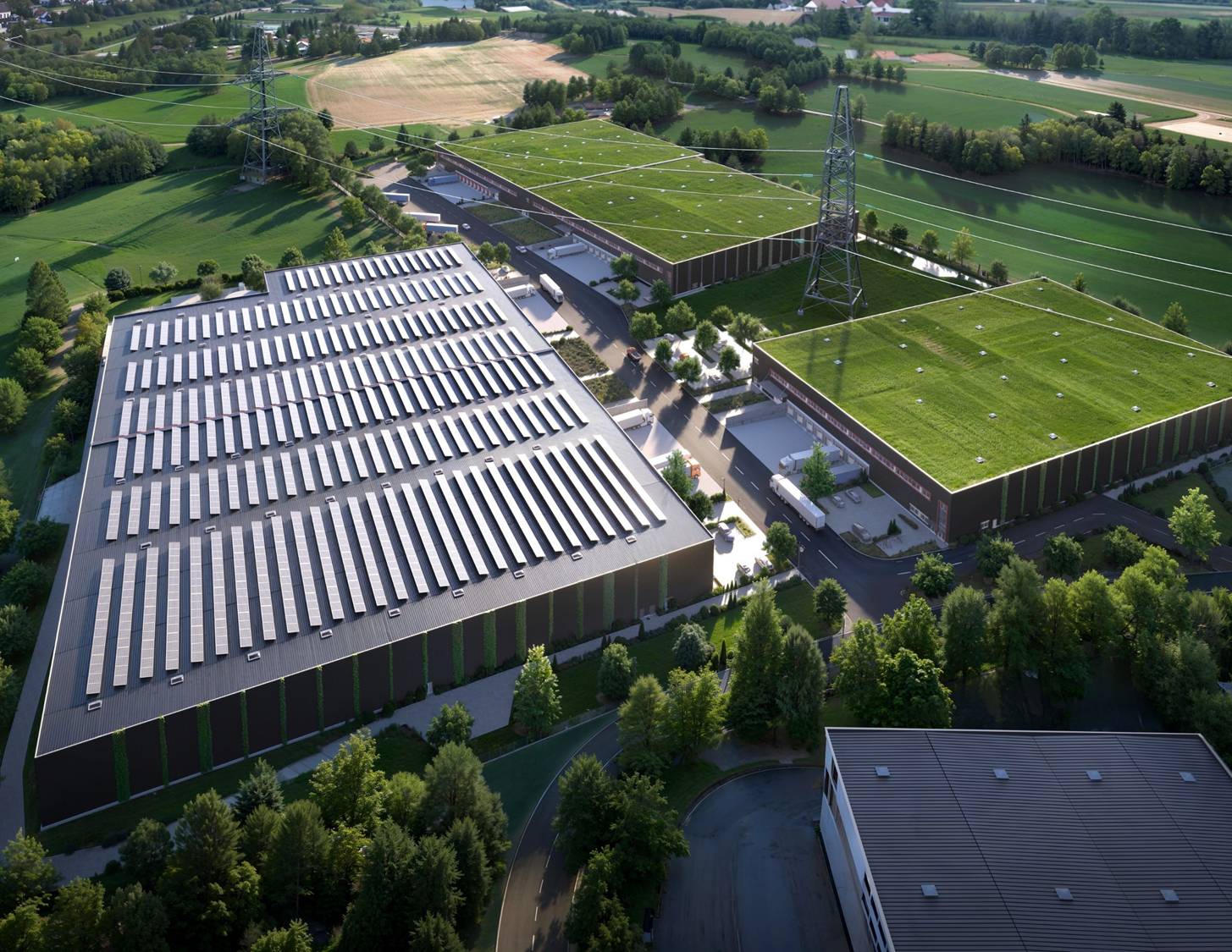 Luftbild Business Park Osnabrück