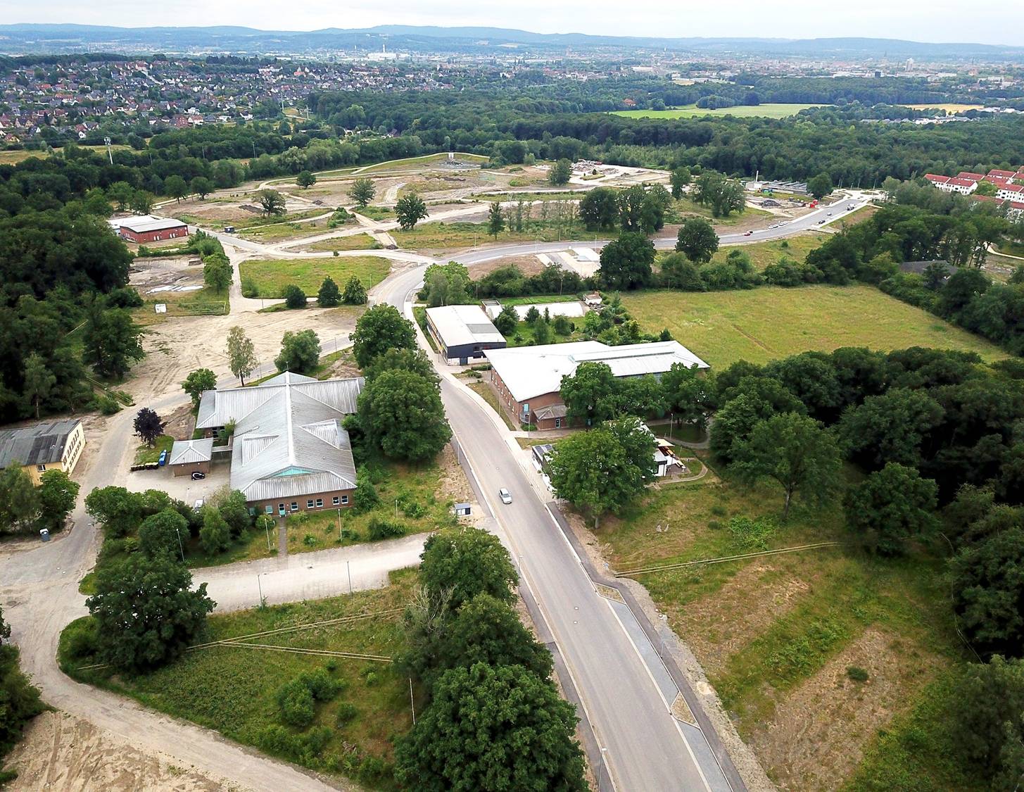 Luftbild Smart Business Park Limberg